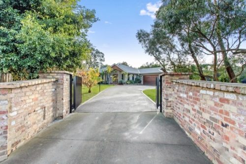 garage facade driveway