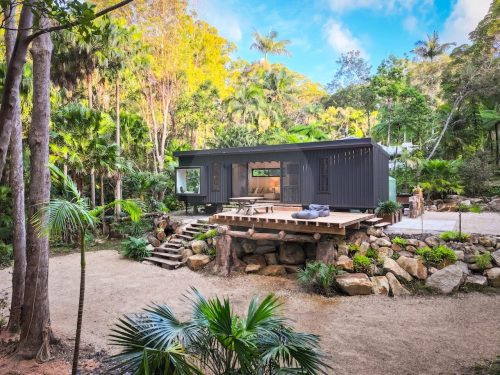 outdoor area backyard