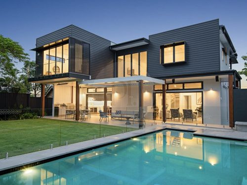 outdoor area backyard pool
