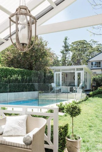 outdoor area pool