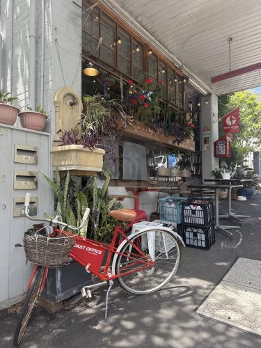 outdoor area facade