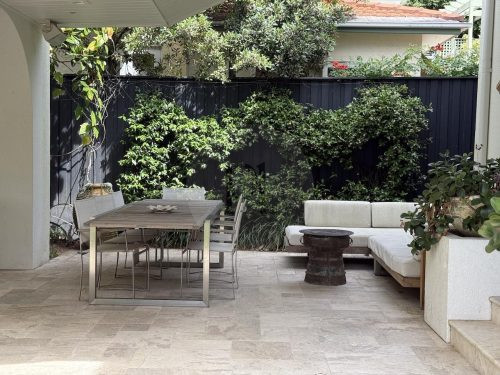 outdoor area backyard
