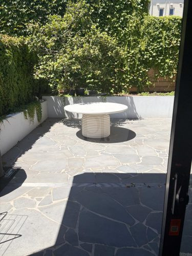 backyard garden established