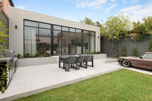 outdoor area backyard pool