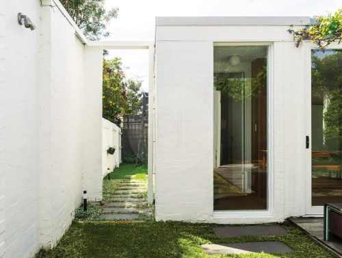 facade driveway garage