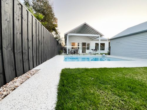 backyard pool