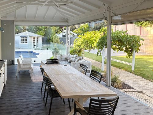pool outdoor area
