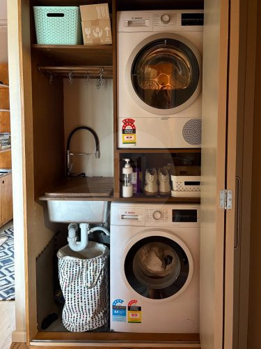 bathroom laundry
