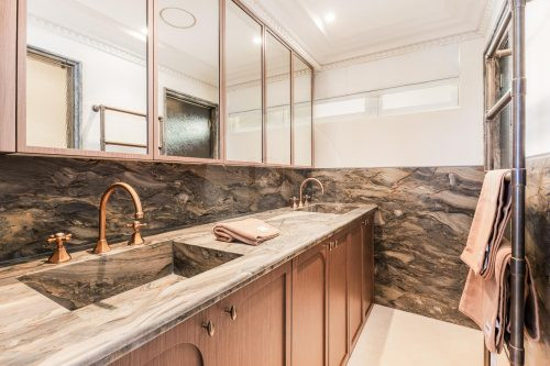 bathroom laundry