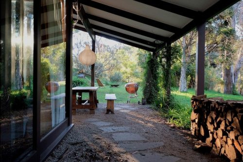 outdoor area backyard