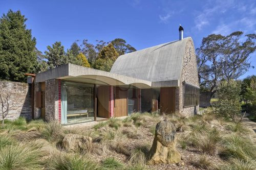 facade garden established pool