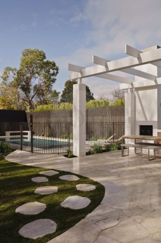 outdoor area pool