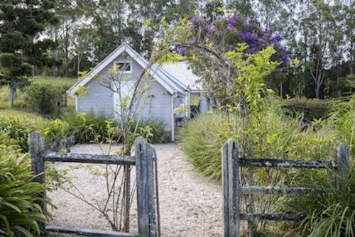 driveway garden established