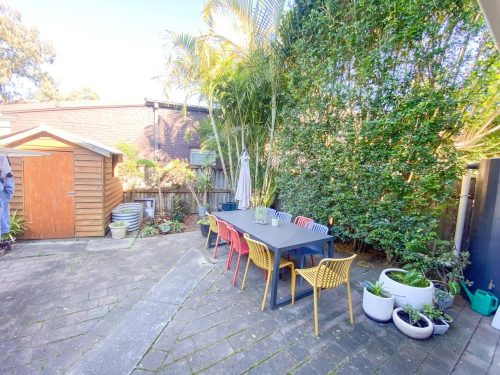 outdoor area backyard pool