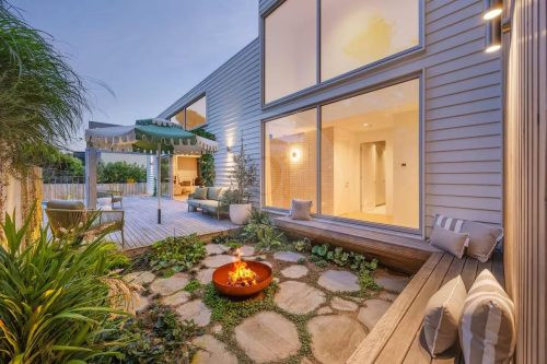 outdoor area backyard