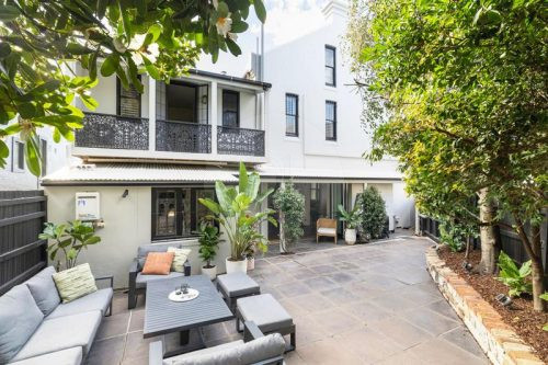 outdoor area backyard