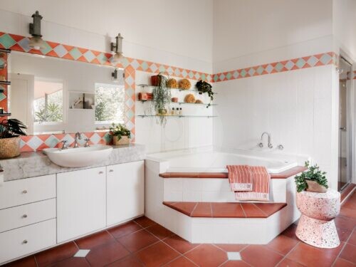 bathroom laundry
