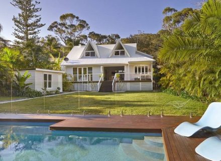 backyard pool