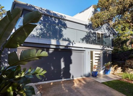 garage facade driveway