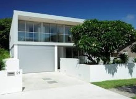 facade driveway garage