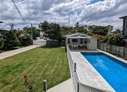 backyard pool