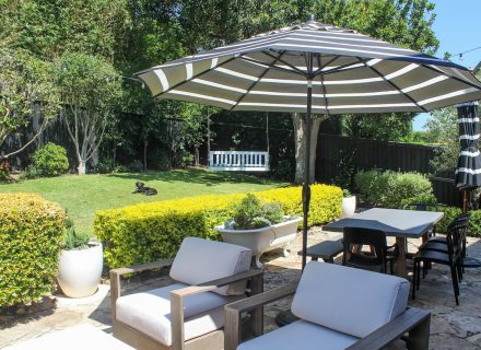 backyard outdoor area