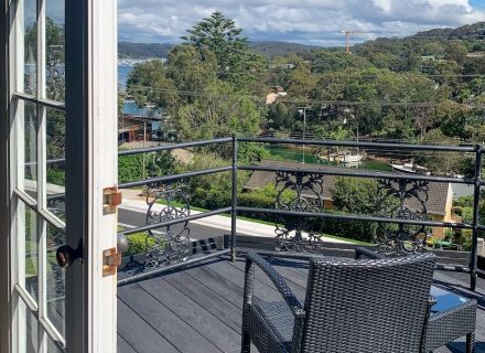 Akaroa, Newport_Balcony view