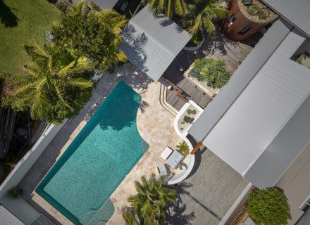 pool garden established