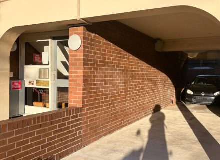 facade driveway garage