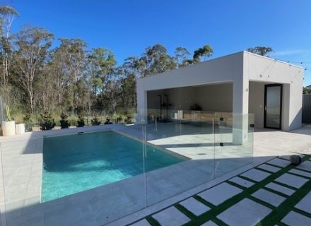 Backyard pool