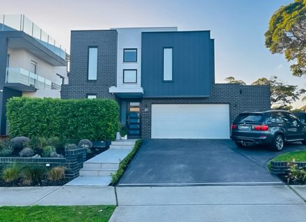 facade driveway garage