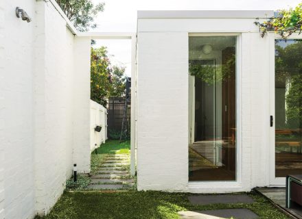 facade driveway garage