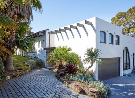 garage facade driveway