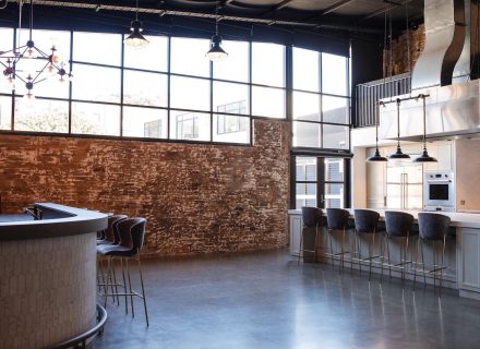 facade garage driveway backyard garden established pool