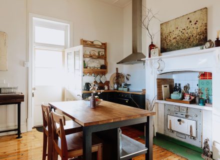 kitchen dining space