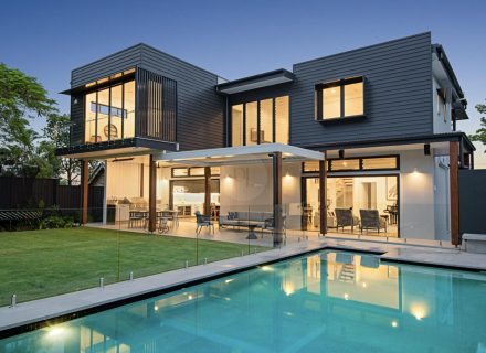 outdoor area backyard pool