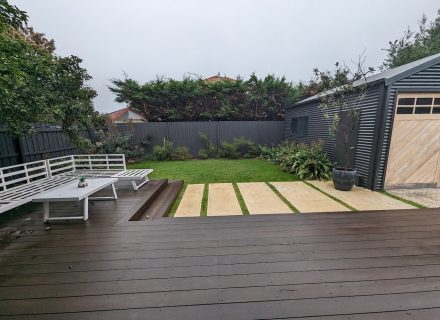 outdoor area backyard