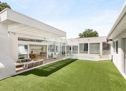 backyard garden established