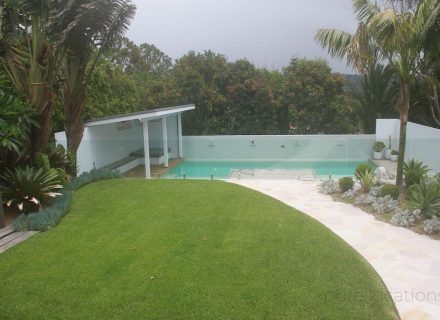 pool backyard