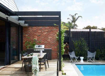outdoor area backyard garden established