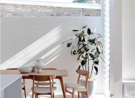 dining space kitchen