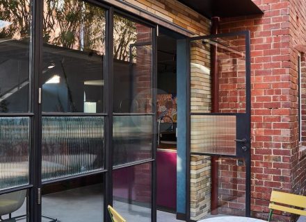 outdoor area facade driveway