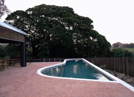 outdoor area pool