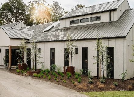 facade driveway garage