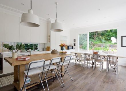 kitchen dining space