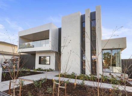 facade driveway garage