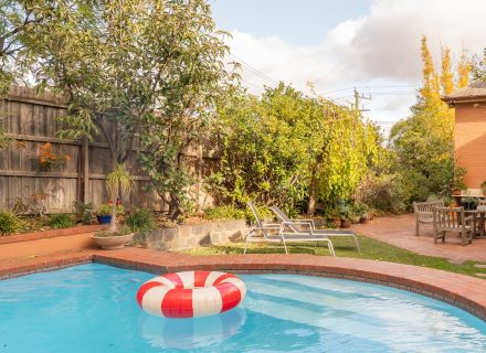 outdoor area backyard