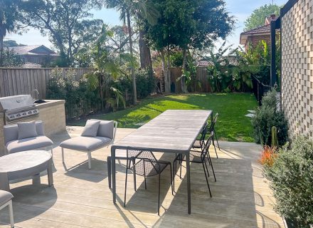 outdoor area garden established