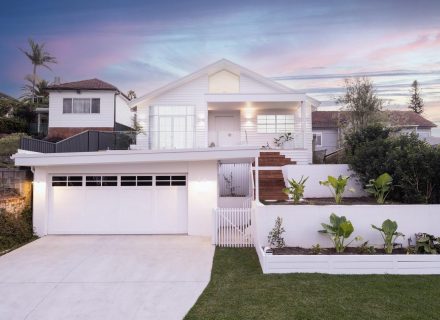 garage facade driveway