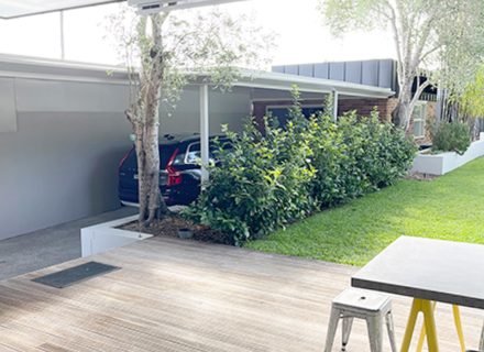 garage driveway